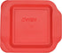 Pyrex BASICS 3 Red Lid Bundle - (1) 222-PC 2qt, (1) 232-PC 2qt and (1) 233-PC 3qt - Made in the USA...